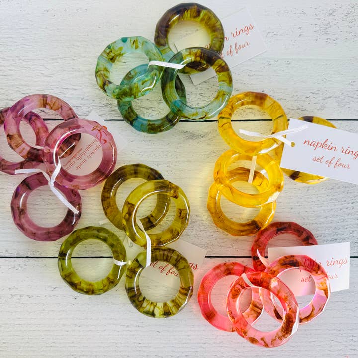 Dot and Army – Engroshandel Servietring – Element servietringe - sæt med fire3