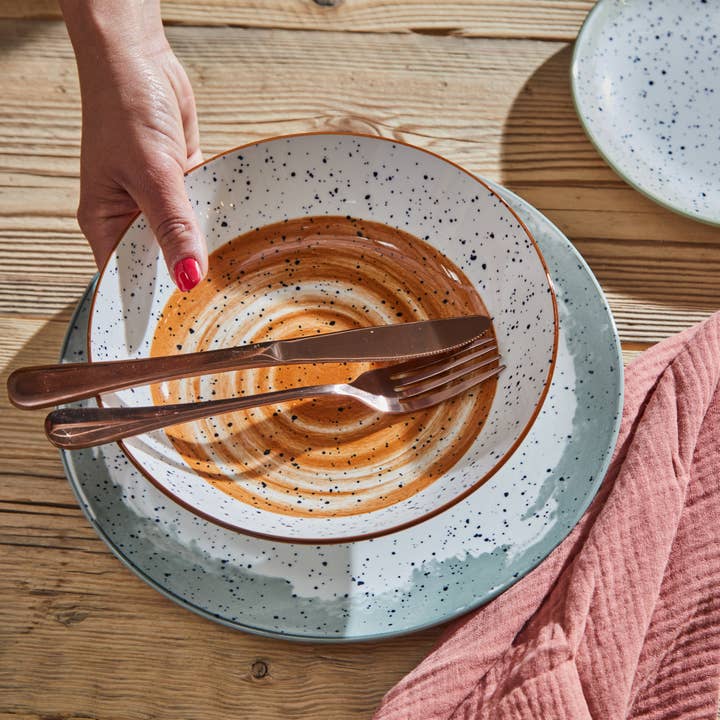 Tognana - Wholesale Dinnerware Set - Madison Sienna Table Set 18 Pcs1