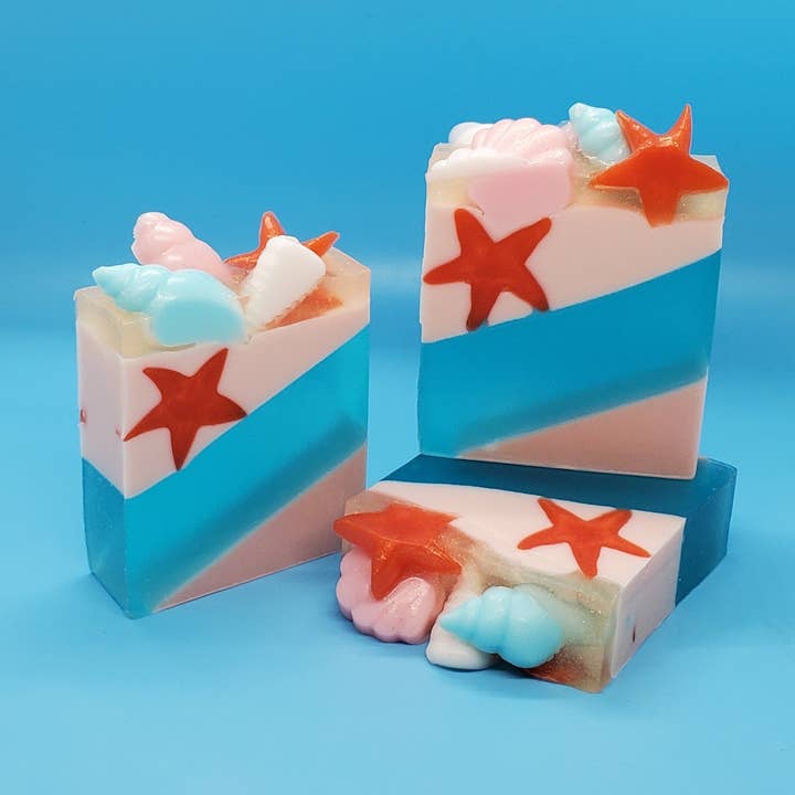 "Sea Treasures" Handcrafted Soap for wholesale by Allini Handcrafted Soap