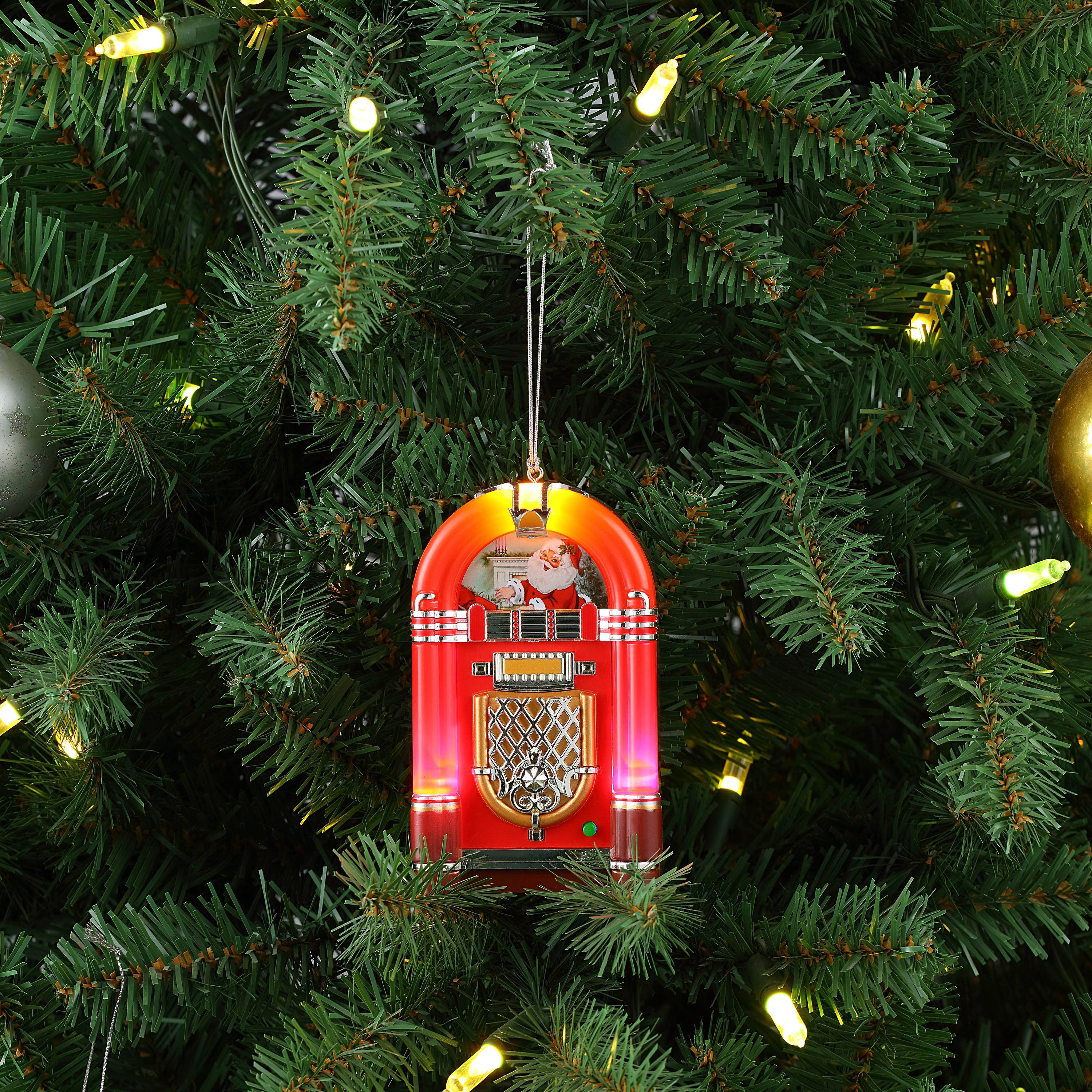 Mr. Christmas - Wholesale Ornament - Musical Vintage Jukebox Ornament Assortment1