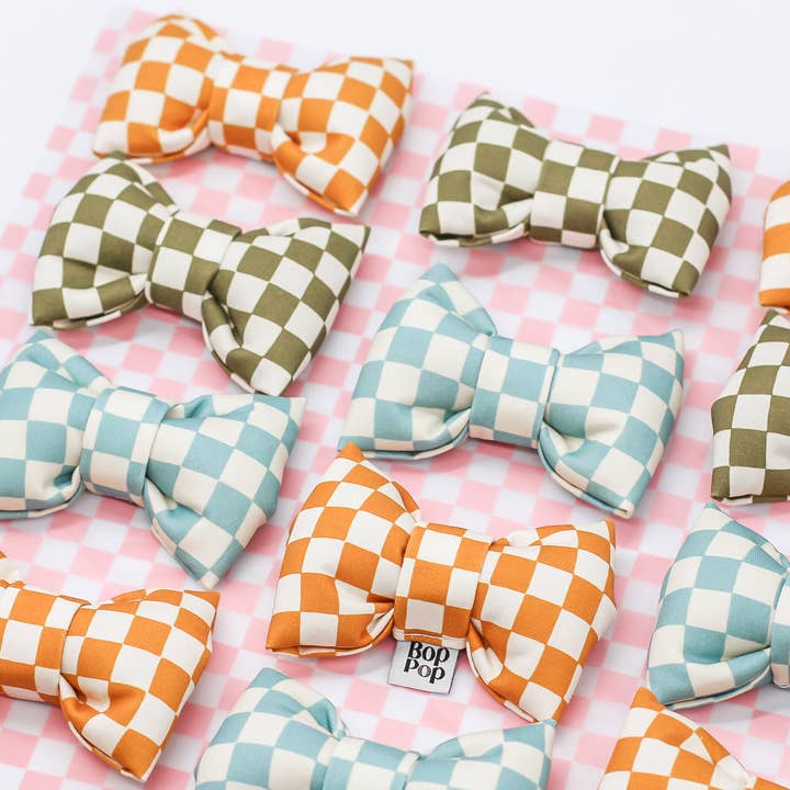 Bop Pop Pets - Wholesale Pet Bow Tie - Dog - Mustard Mini Bow Tie