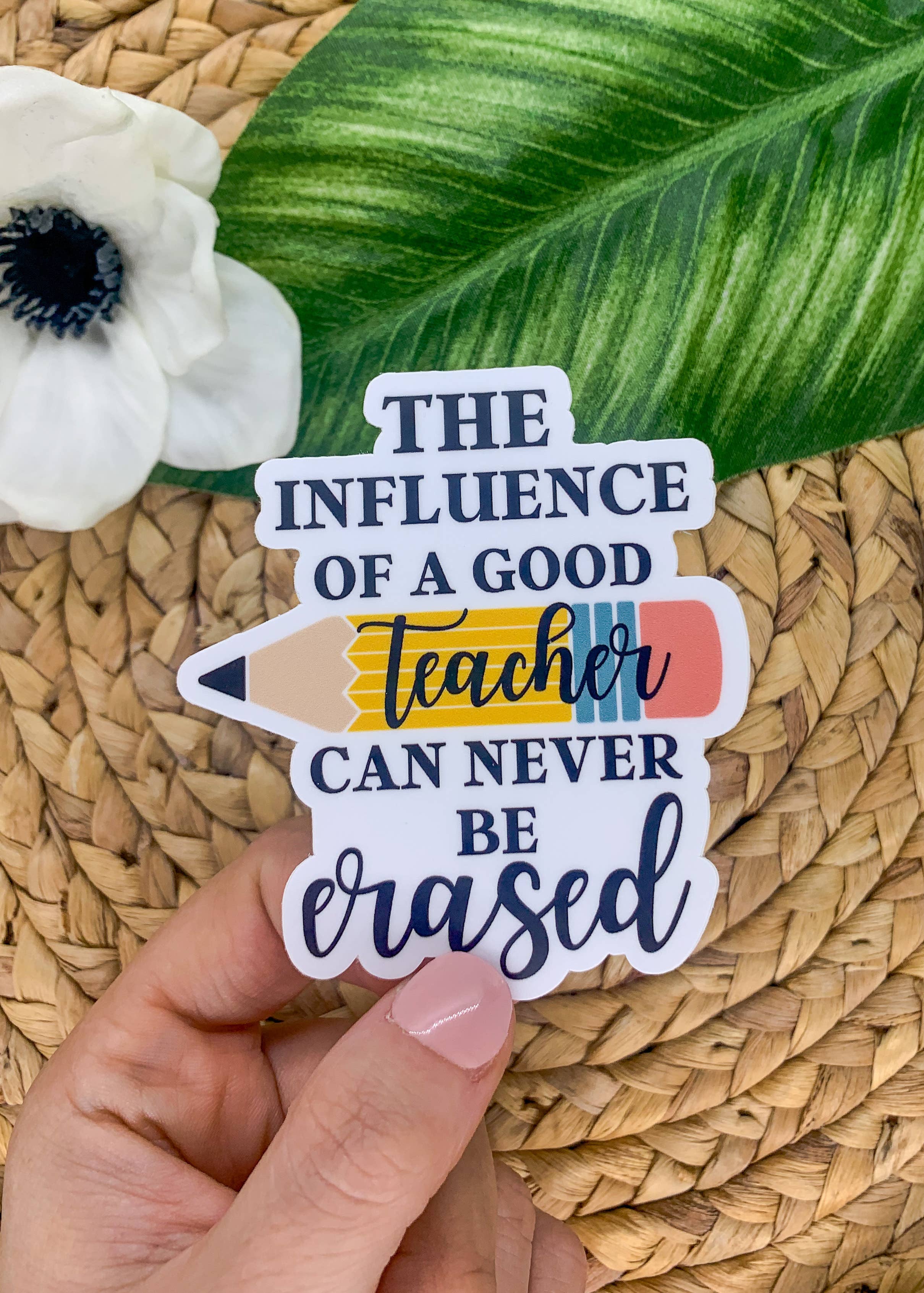 Savannah and James Co - Wholesale Sticker - Good Teacher, Vinyl, Sticker, 3x3 inch