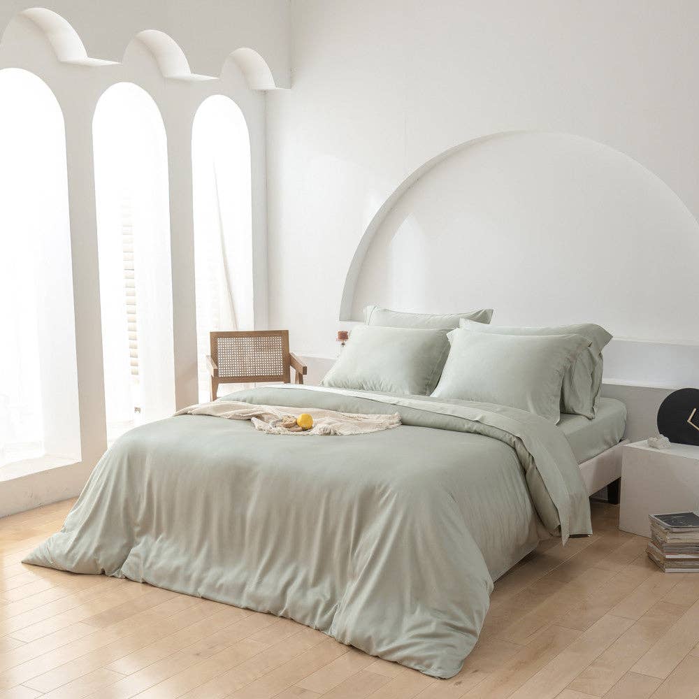 Oasis Fine Linens - Wholesale Bedding Set - Island Bamboo Duvet Cover Set5