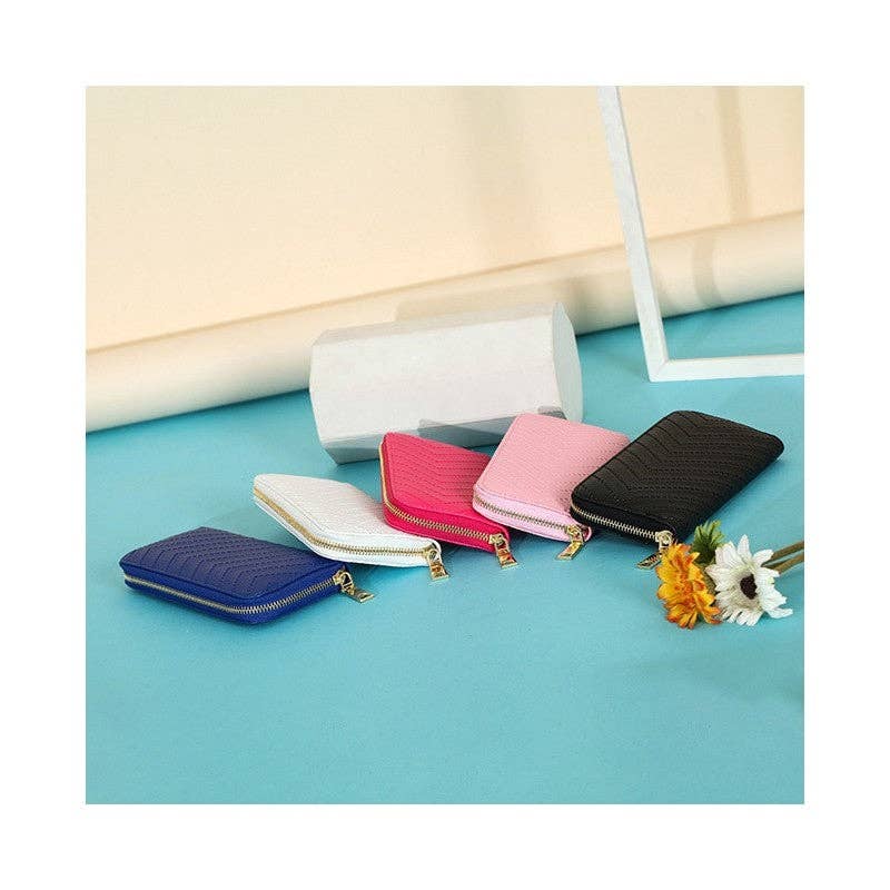 ShieldChic – wholesale Väska med handtag – Dam – 6-Piece Solid färg präglade handväska Set8