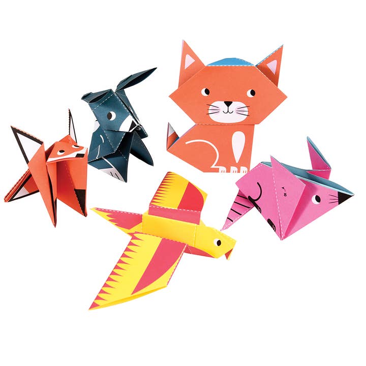 Rex B2B - Europe - Wholesale Origami/Kirigami Paper - Children's origami kit - Animals2