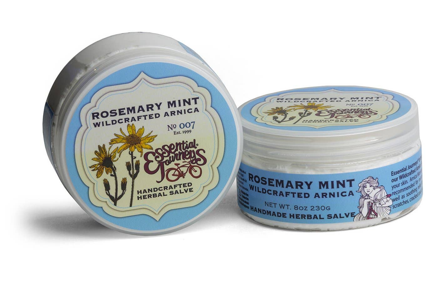 Rosemary Mint Arnica Salve for wholesale by Essential Journeys LLC