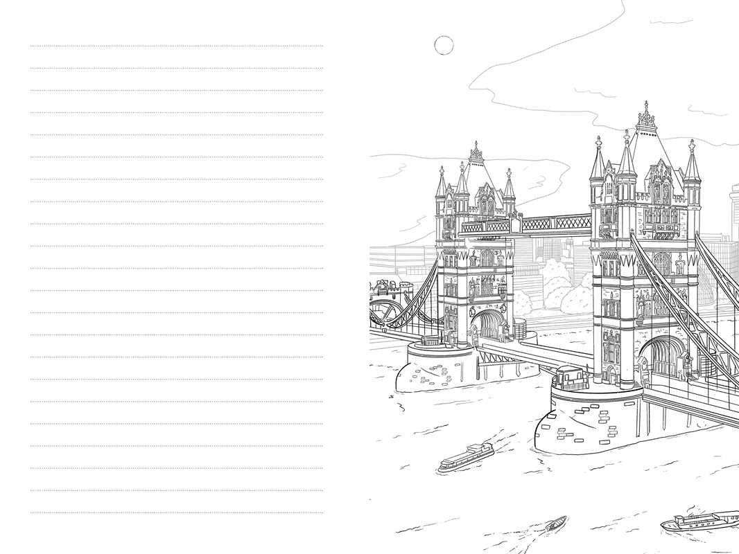 Simon & Schuster - Wholesale Coloring & Activity Book - Adult - London by Evie Carrick2