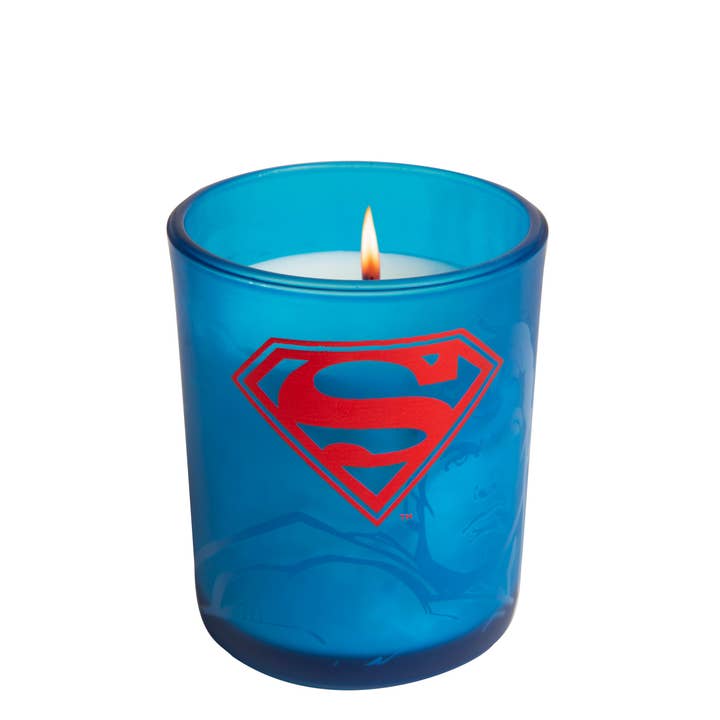 Insight Editions - Wholesale Jar/Filled Candle - DC Comics: Superman Glass Votive Candle