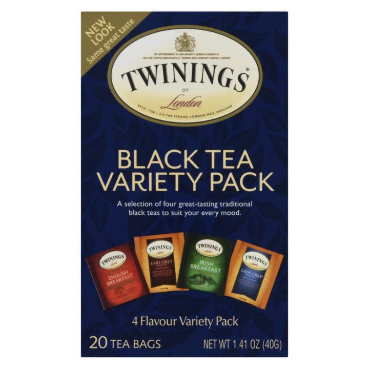 Ware Spark - Wholesale Tea Bags - Twinings Tea Black Tea - Case Of 6 - 20 Bags1