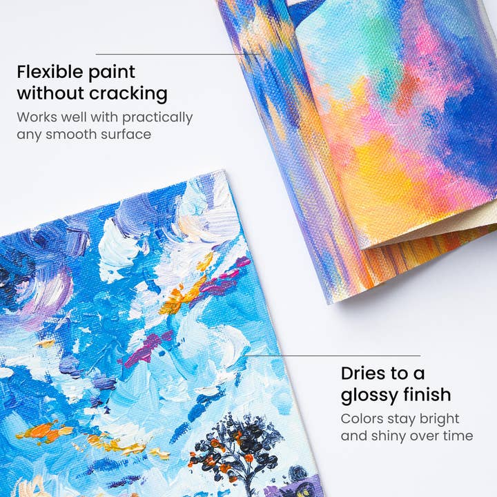 Plaid Crafts - Wholesale Acrylic Paint - Arteza® Acrylic Paint - Ultramarine Blue, 16.9oz.2