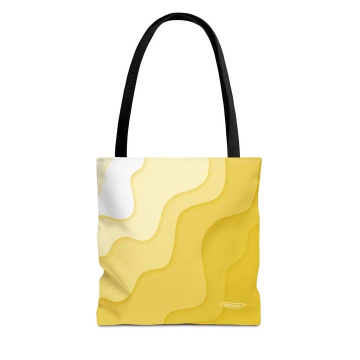 Berry Caye™ Gold Wave Tote Bag for wholesale by Berry Caye