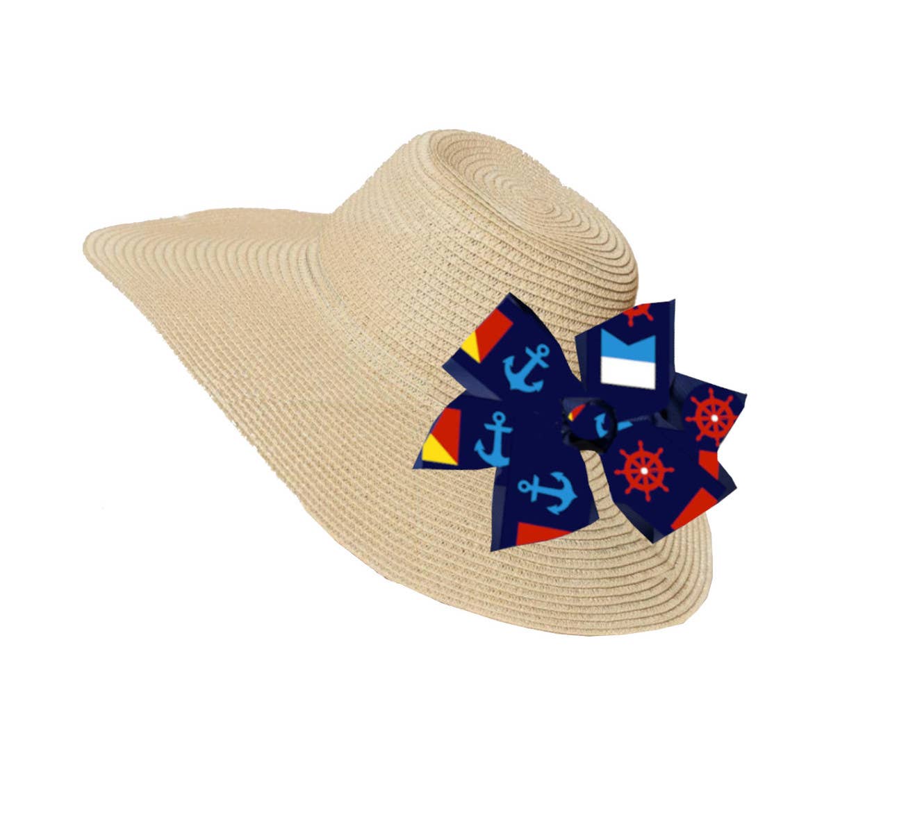 Peachy Pendants - Wholesale Straw Hat - Women's - The Chatham Straw Hat with Interchangeable Bow -Choose Color19