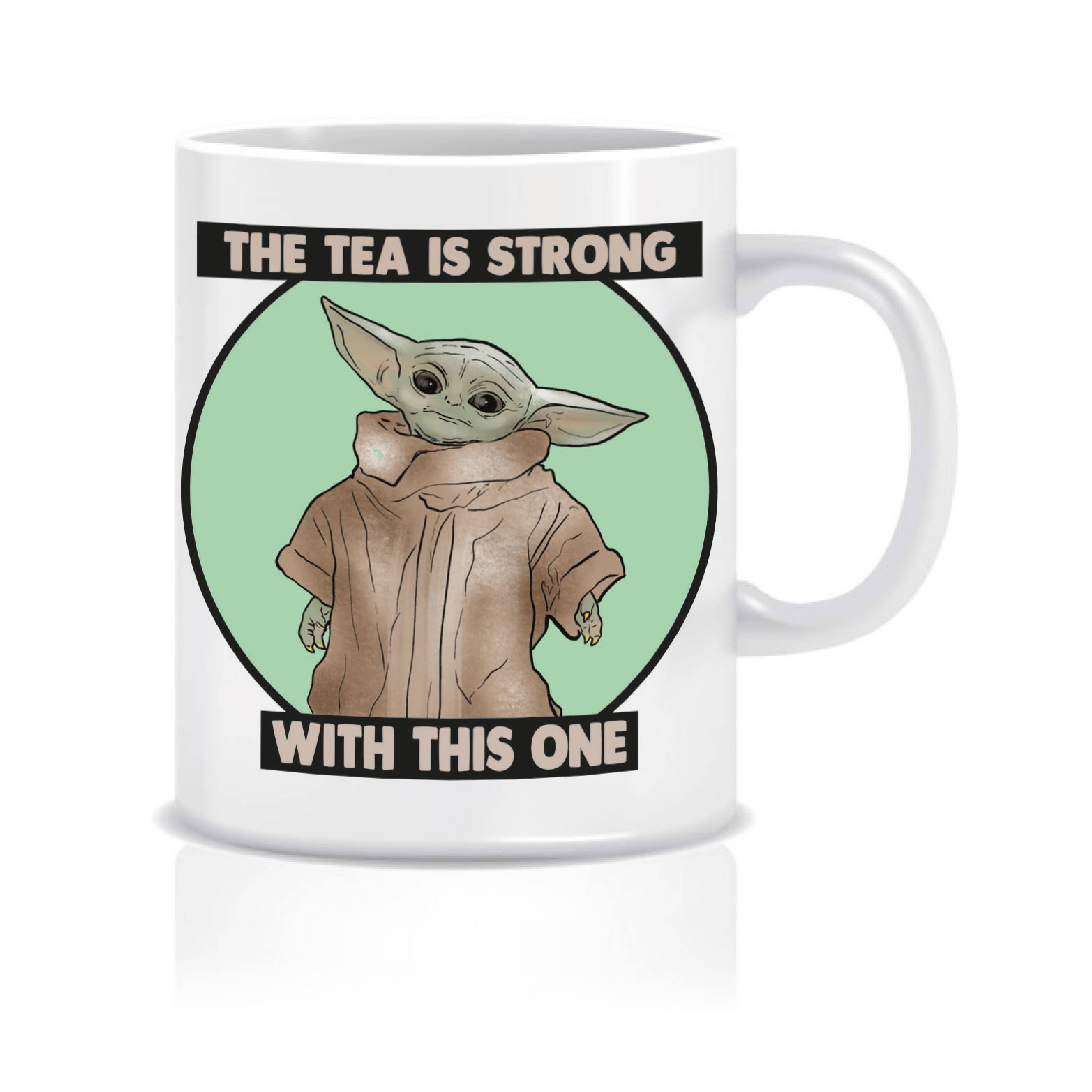 Cheeky Chops Cards & Wanky Candles - Wholesale Coffee mug - Cheeky Chops Baby Yoda 2 Coffee Mug