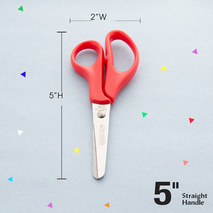 BAZIC Products - Wholesale Scissors - School Scissors 5" Blunt Tip
