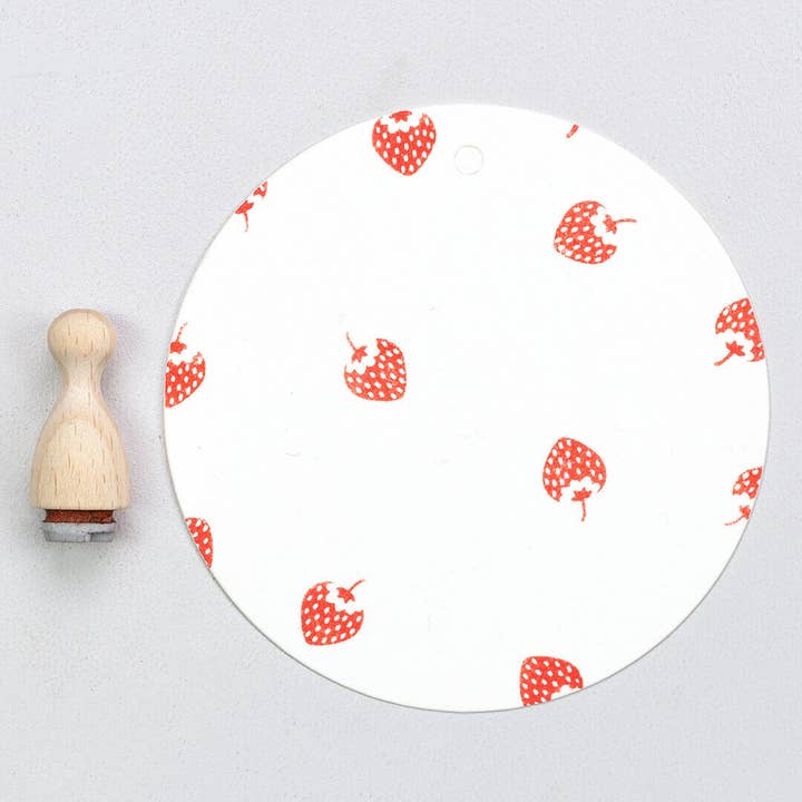 12x Stamp | Mini Strawberry for wholesale by Perlenfischer