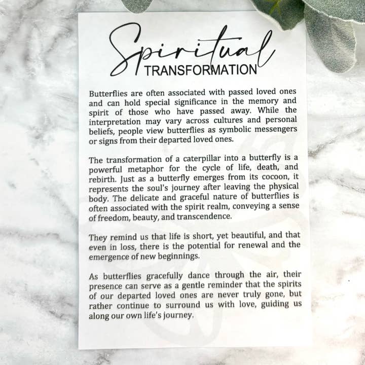 Harris Girl Creations - Venta al por mayor Adornos - Adorno para tarjeta con historia de mariposas, colgante para coche o bolsa2