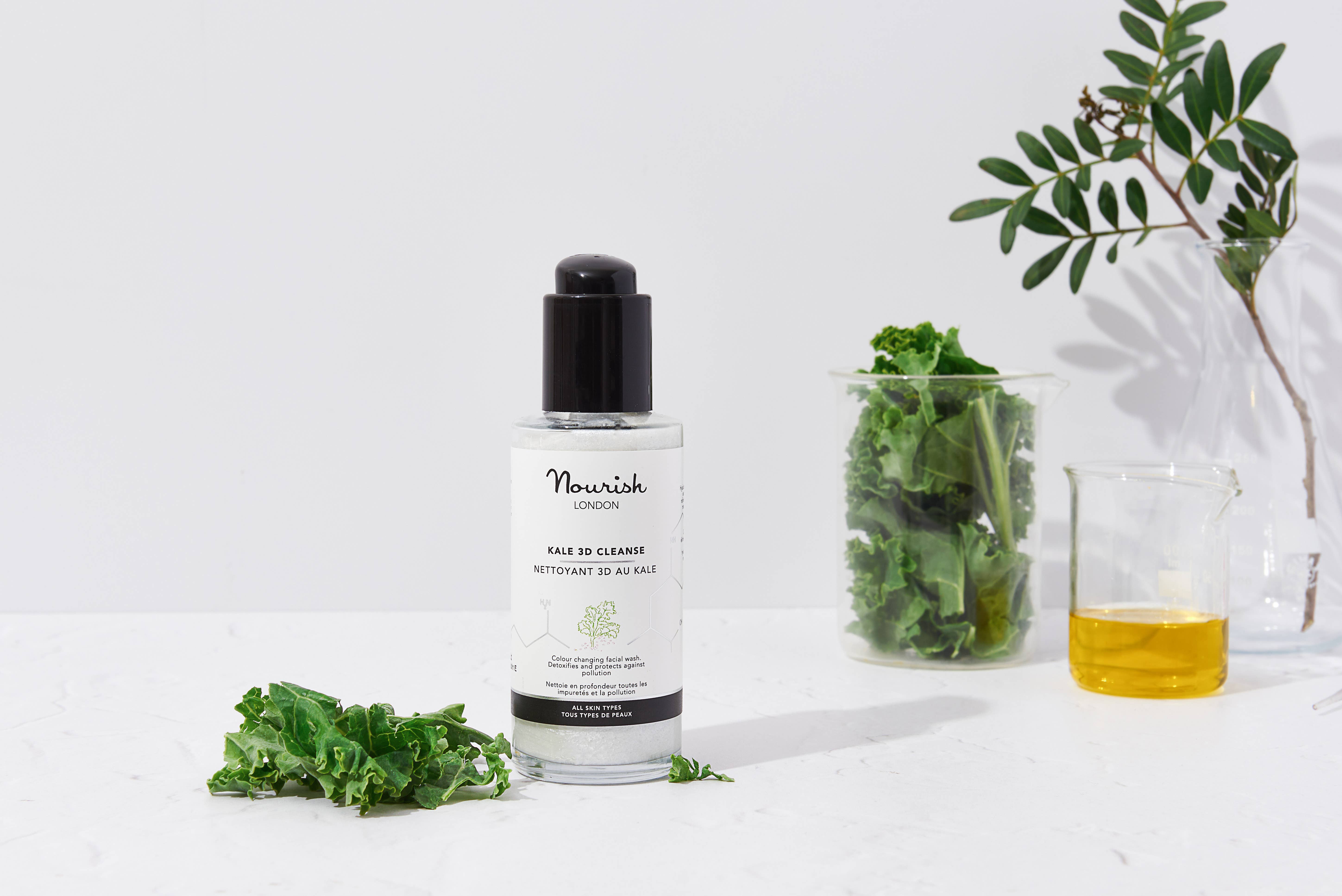 NOURISH LONDON - Wholesale Facial Cleanser - Kale 3D Cleanser3