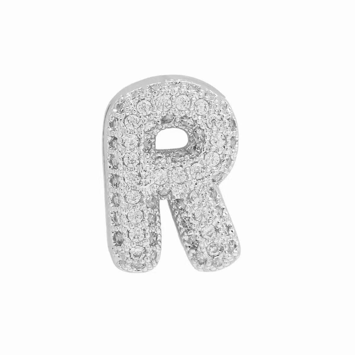 Savvy Bling - Wholesale Charm/Dangle Bracelet - Silver Bubble Initial Custom Word Name Watch Charm Bracelet24