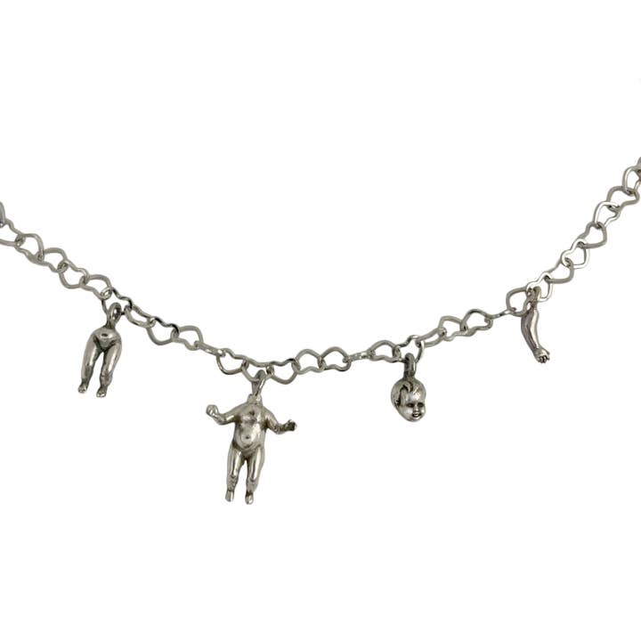 Anomaly Jewelry - Wholesale Pendant/Charm Necklace - Baby Doll Parts Charm Necklace