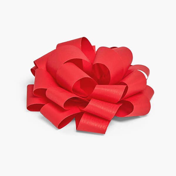 Pom Gift Bows with Adhesive Tab for wholesale by Nashville Wraps