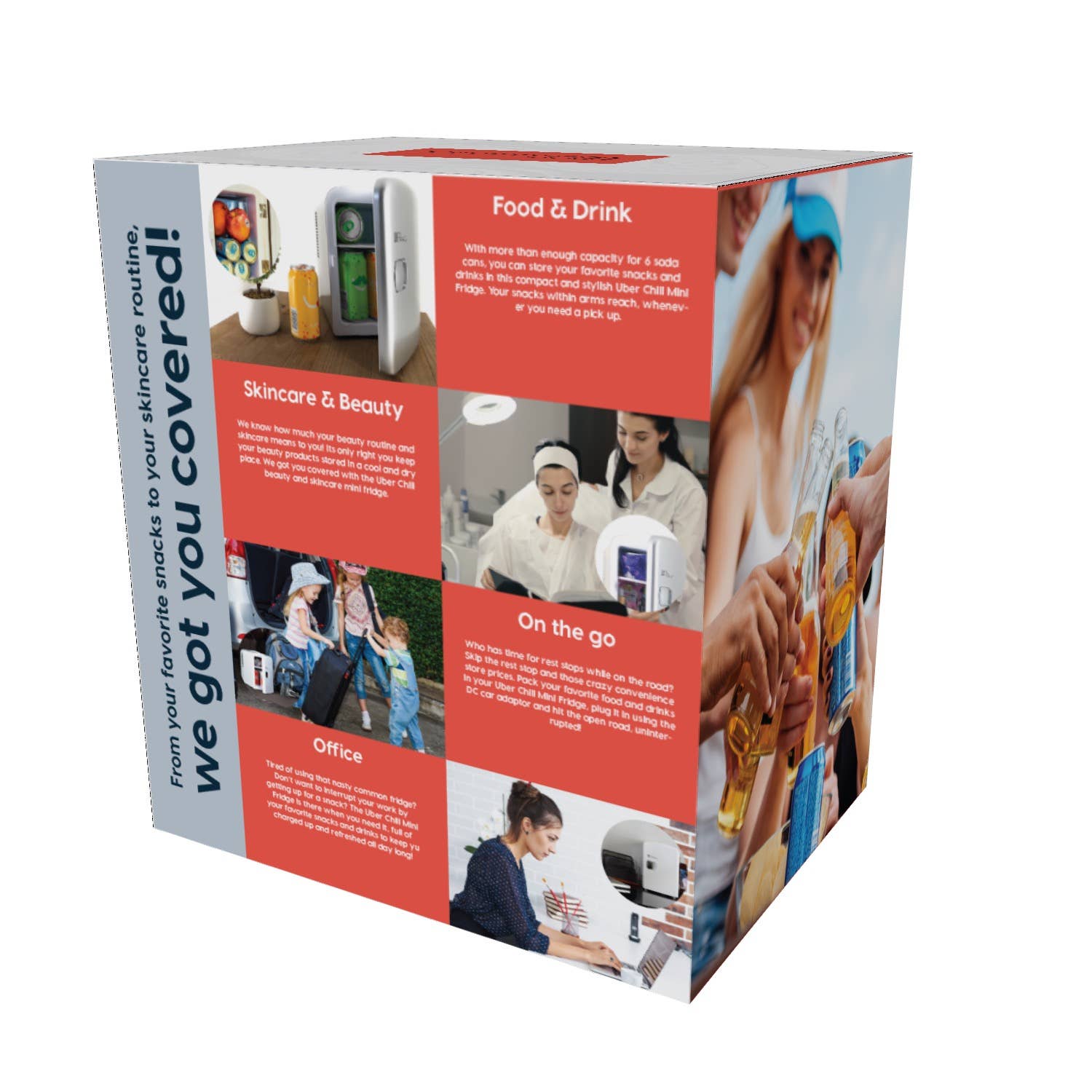 Uber Appliance - Venta al por mayor Minineveras/neveras portátiles - Mini nevera personal Uber Chill de Uber Appliance18