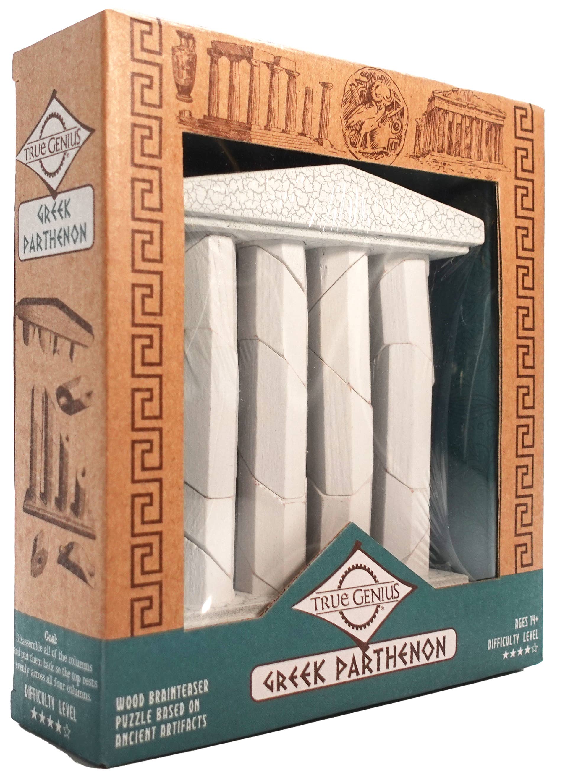Project Genius - Wholesale Puzzel - Volwassene - Ware Genie Griekse Parthenon Puzzel