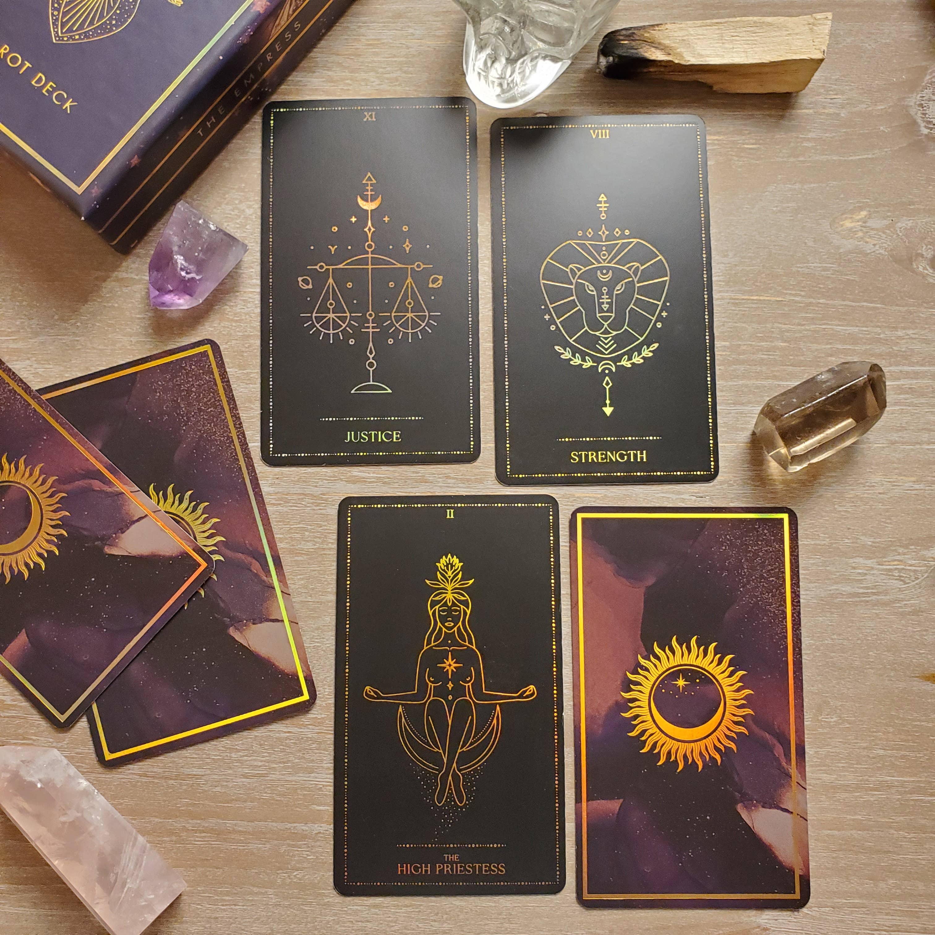 Living Ethereal – Engroshandel Tarotkort – The Empress Tarot kortspil2