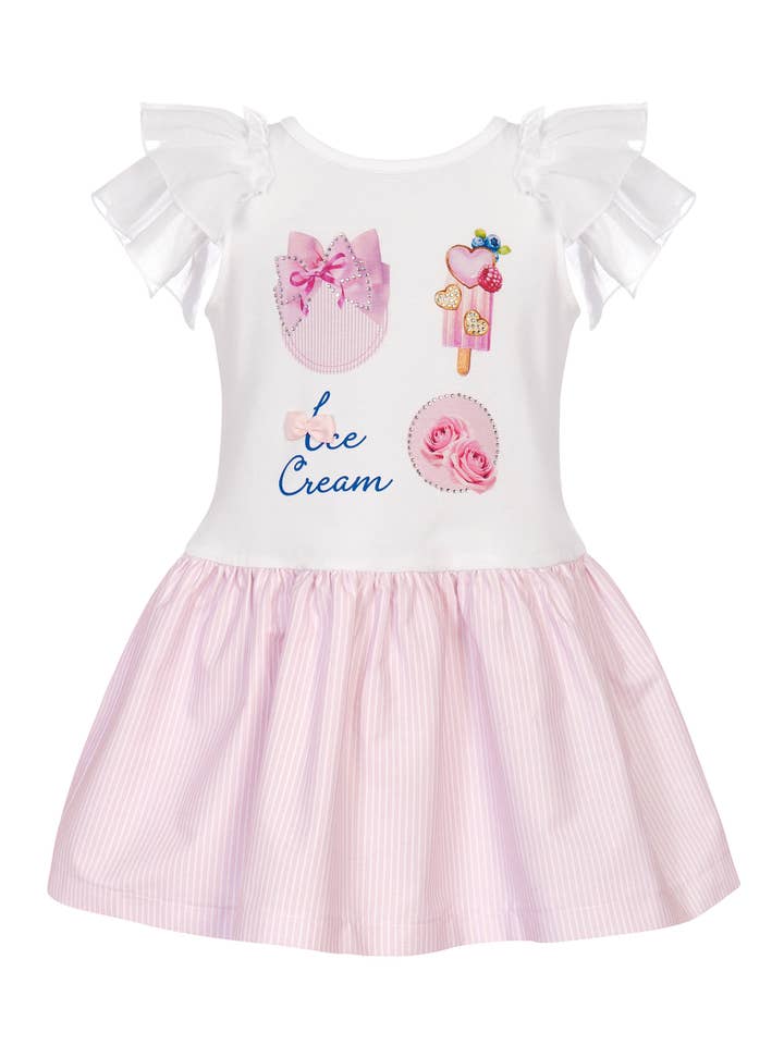 Vestito rosa per la vendita all'ingrosso da parte di Balloon Chic