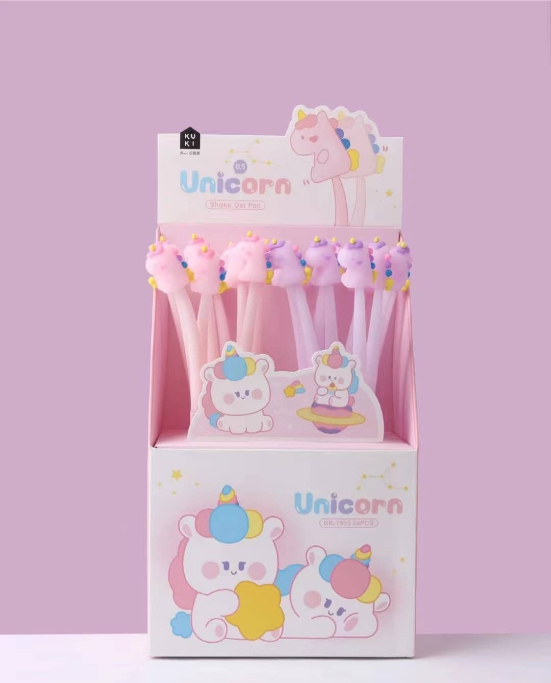 BCmini - Vente Stylos - 22610 STYLO GEL UNICORN WIGGLE-241