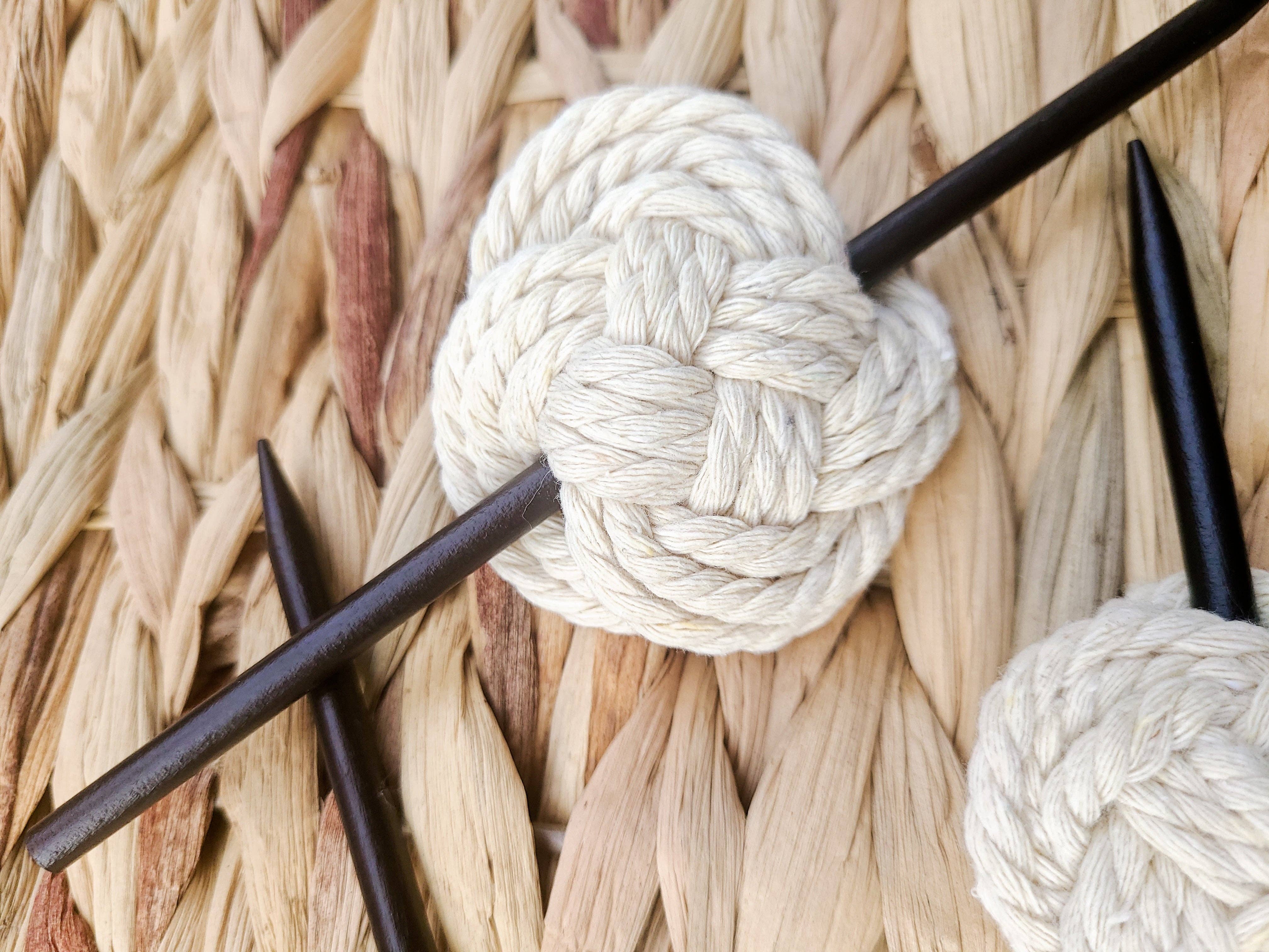 TwistedMoth Made - Venta al por mayor Horquillas para el pelo - Horquilla de pelo macramé0