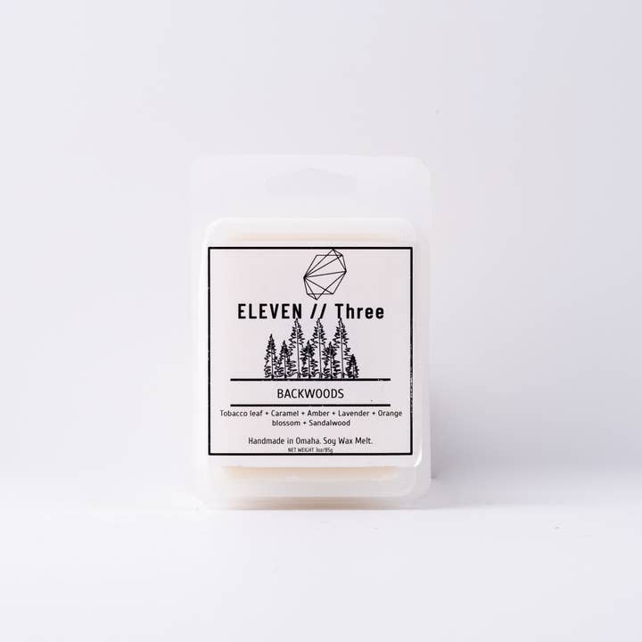 ELEVEN//Three - Wholesale Jar/Filled Candle - Backwoods Soy Wax Jar Filled Candle