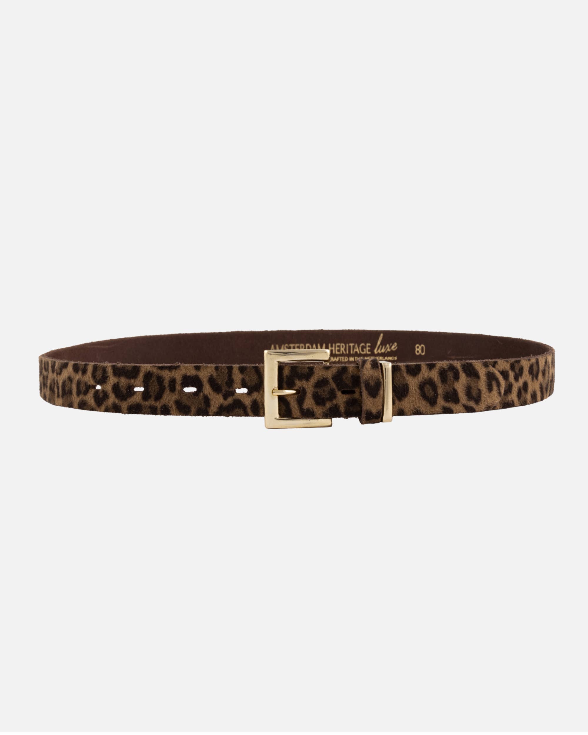 Amsterdam Heritage Belts, Bags, Apparel & Jackets EU - Wholesale Belt - Women's - MADE TO ORDER Aliza | Animal Print Leather Belt13
