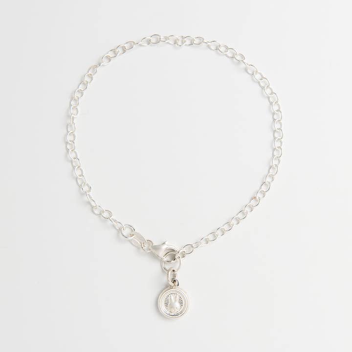Miffy Mini Coin Bracelet (Sterling Silver) for wholesale by LICENSED TO CHARM