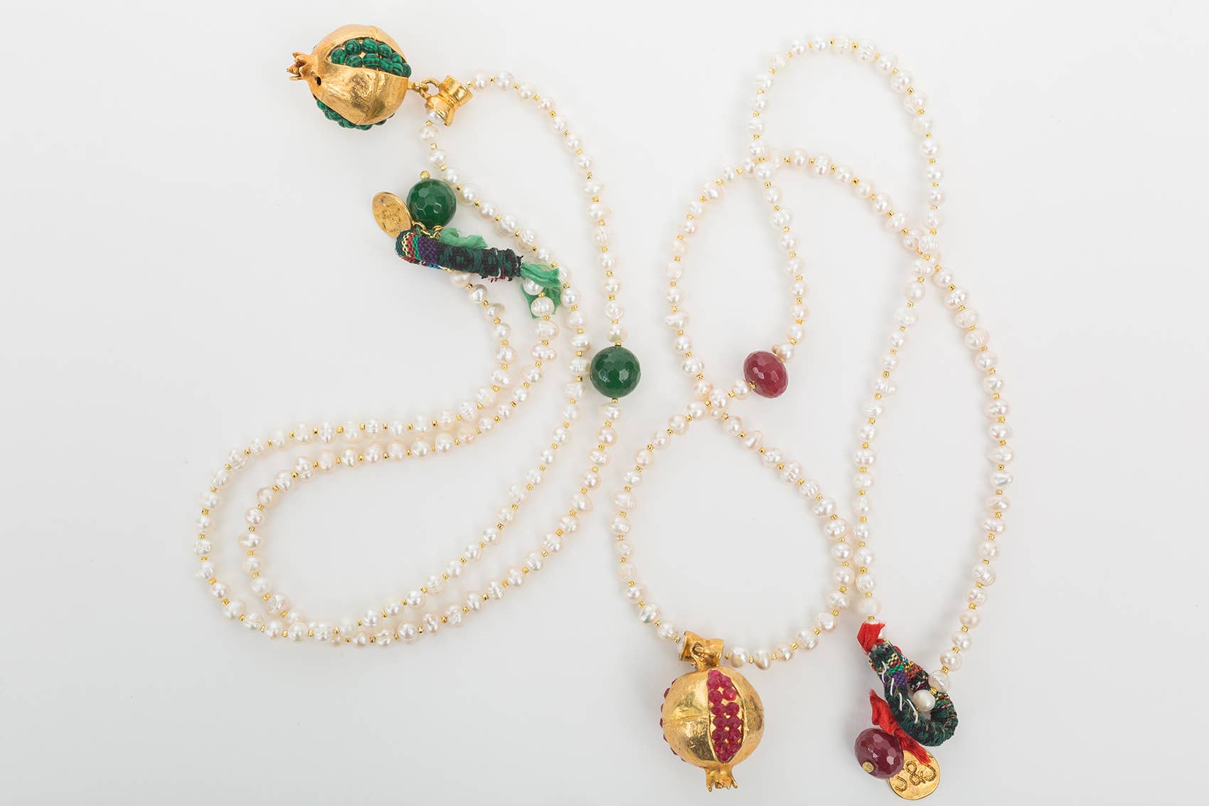 Spanish & Sisters - Vente Colliers à pendentif - PENDENTIF PERLE DE GRENADE - BORDEAUX6