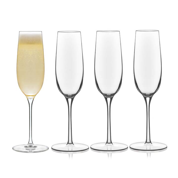 Libbey Kentfield Champagne Flute Glasses, 8oz, Set of 4 for wholesale by Libbey