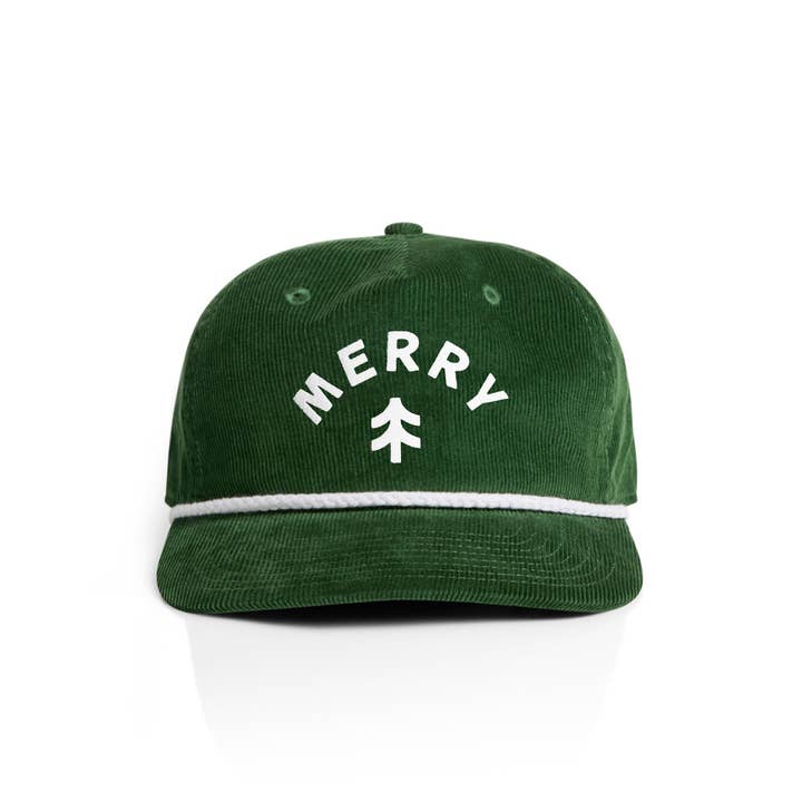 Endless August Supply Co. - Wholesale Baseball Cap - Unisex - Merry Corduroy Hat | Christmas Hat2