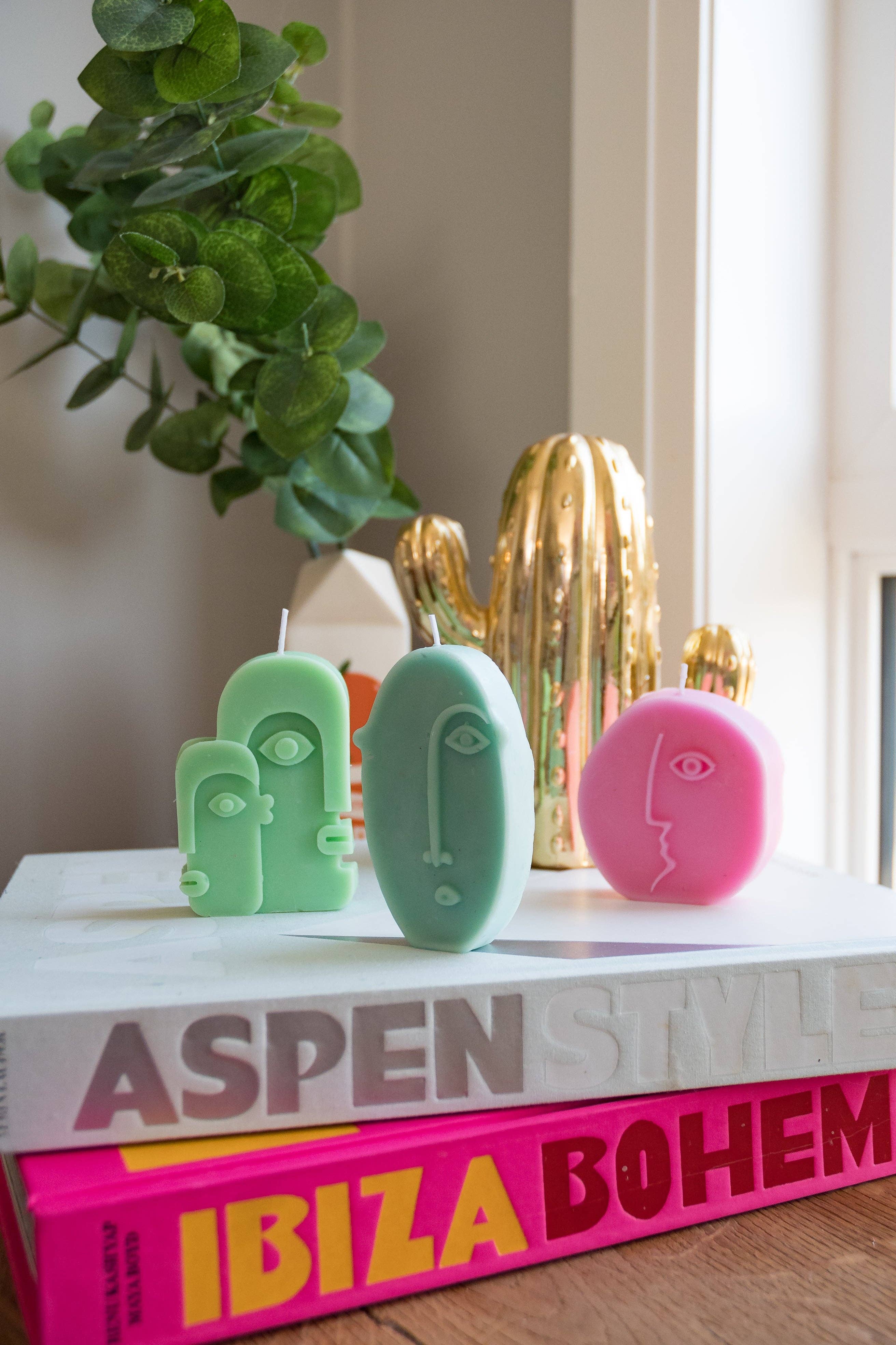 Candle Lume - Wholesale Novelty Candle - Abstract Face Candle6