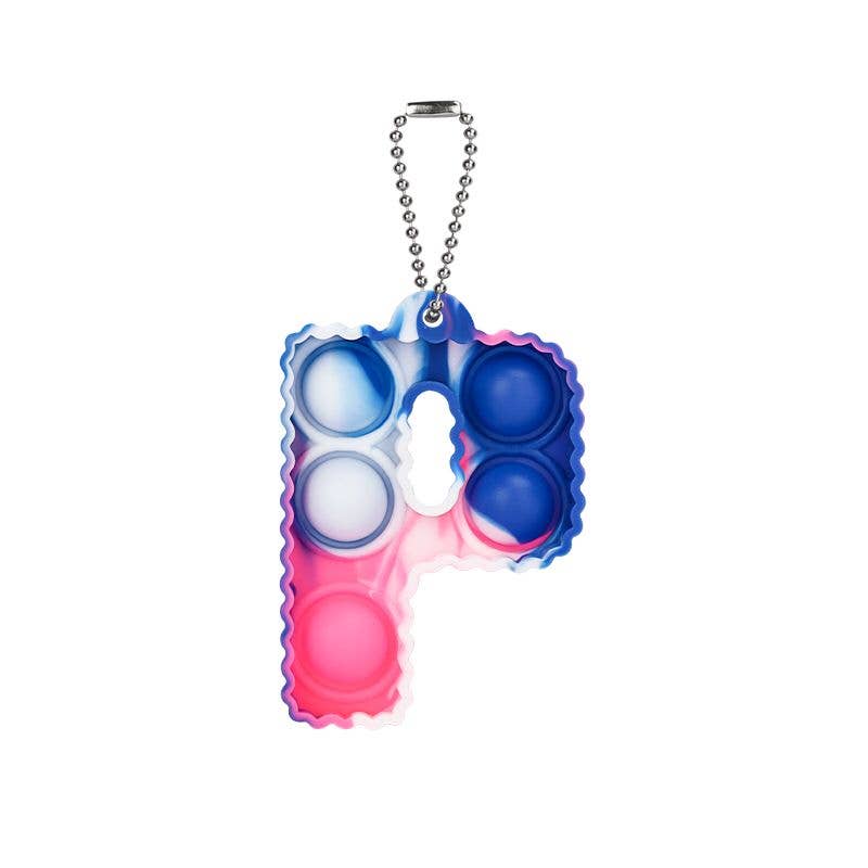 Fidget Toys Plus – wholesale Keychain – Unisex – Letter  Keychain Popper11