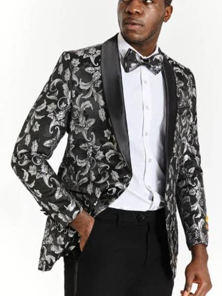 Dinerjack voor heren te koop - Zwart dinerjack voor wholesale door Alberto Nardoni