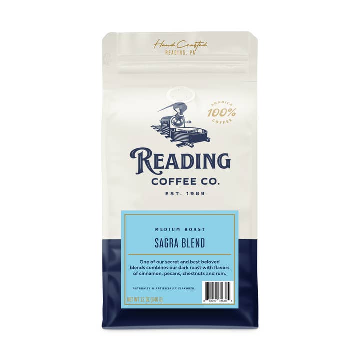 Sagra Blend - 12 oz for wholesale by Reading Coffee Company