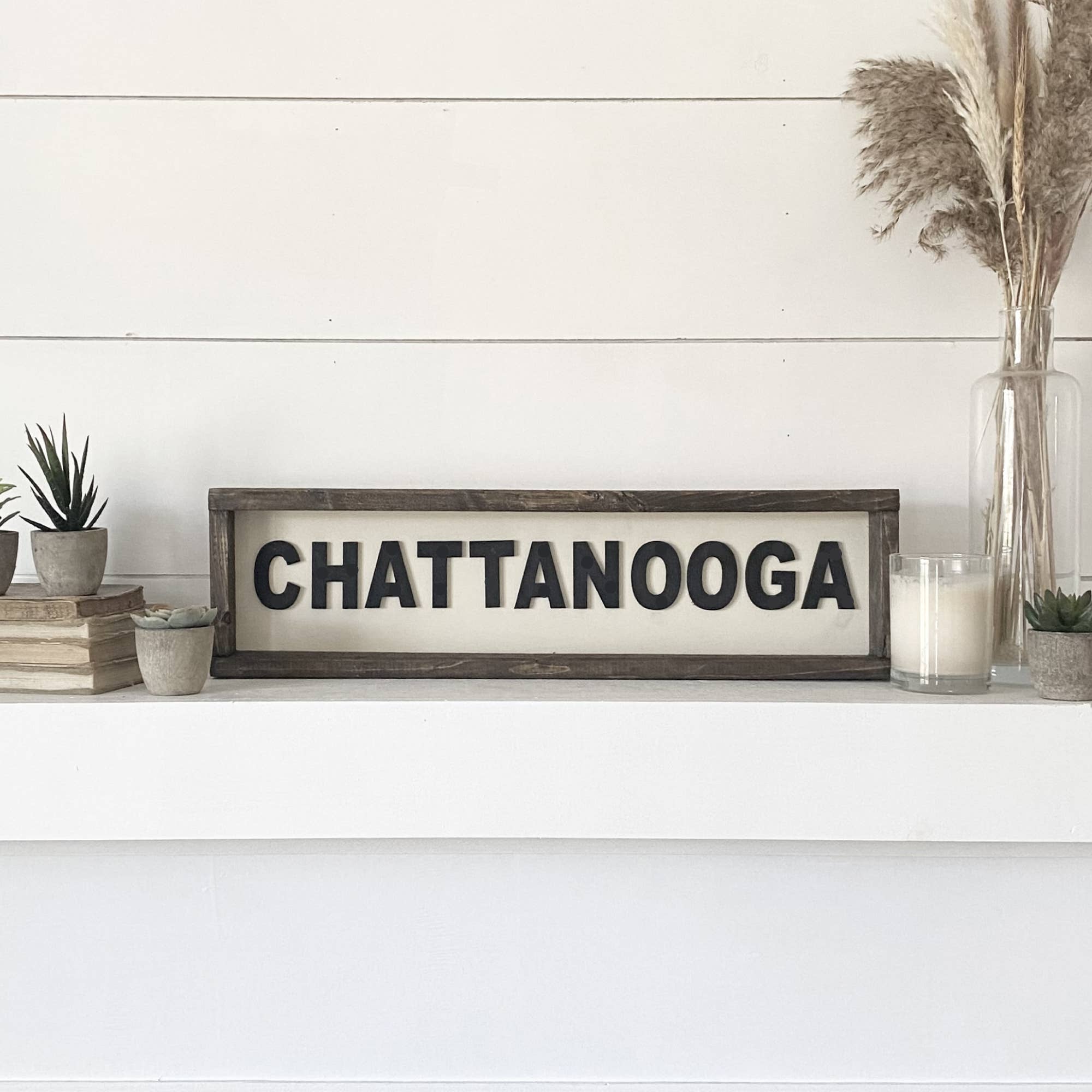 Pine Designs - Wholesale Sign - 24x6 "Any" City Sign -  Name Personalized3