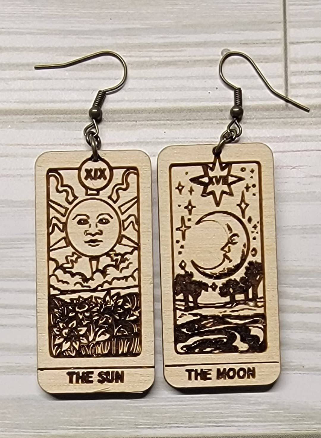Mars & Me - Wholesale Dangle Earrings - Tarot Earrings0