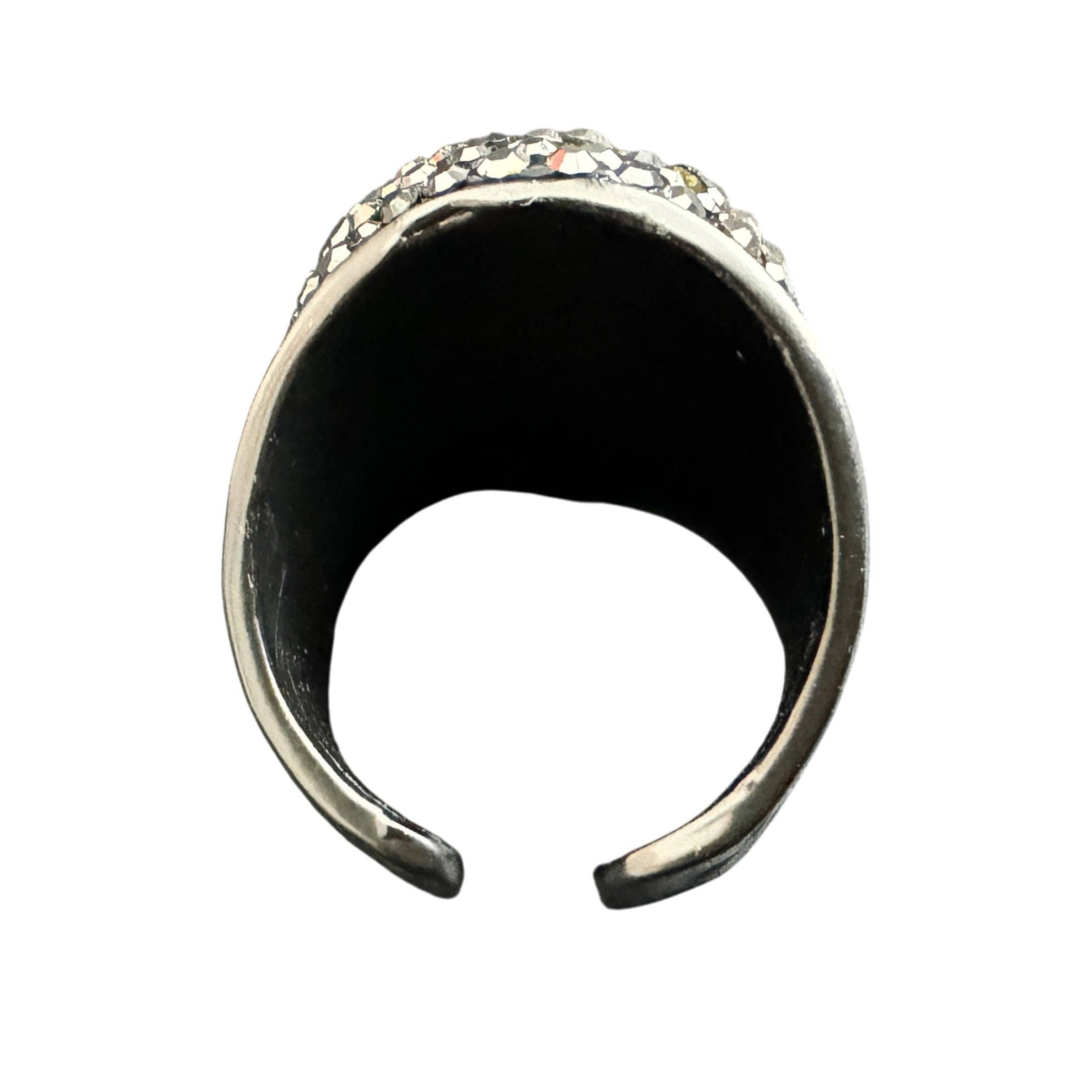 Ole - Vente Bague de cocktail/de cérémonie - Bagues en alliage avec strass opale R2531 - Opale verte5