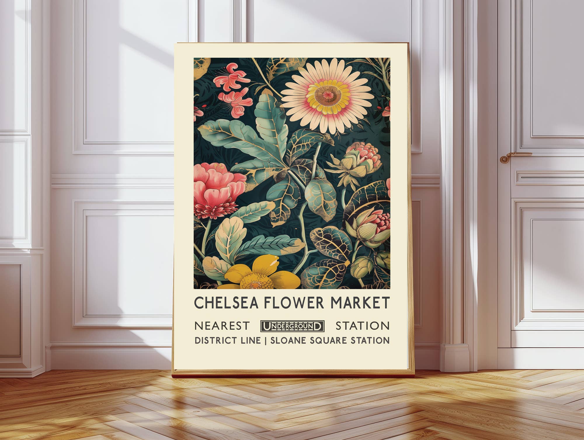Kumo Art Prints - Wholesale Art Print - Chelsea London Flower Market Art Print  0