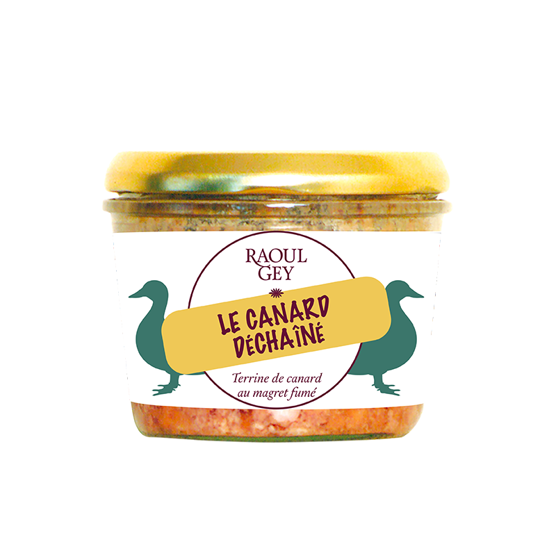 Maison RGEY - Wholesale Jerky - Duck terrine with smoked breast -The Unchained Duck 53041-O0