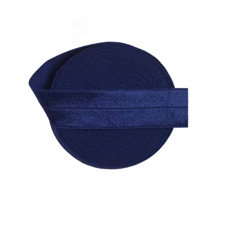 Elástico azul marino plegable por metro, elástico azul marino para venta al por mayor de Jazy and Eve