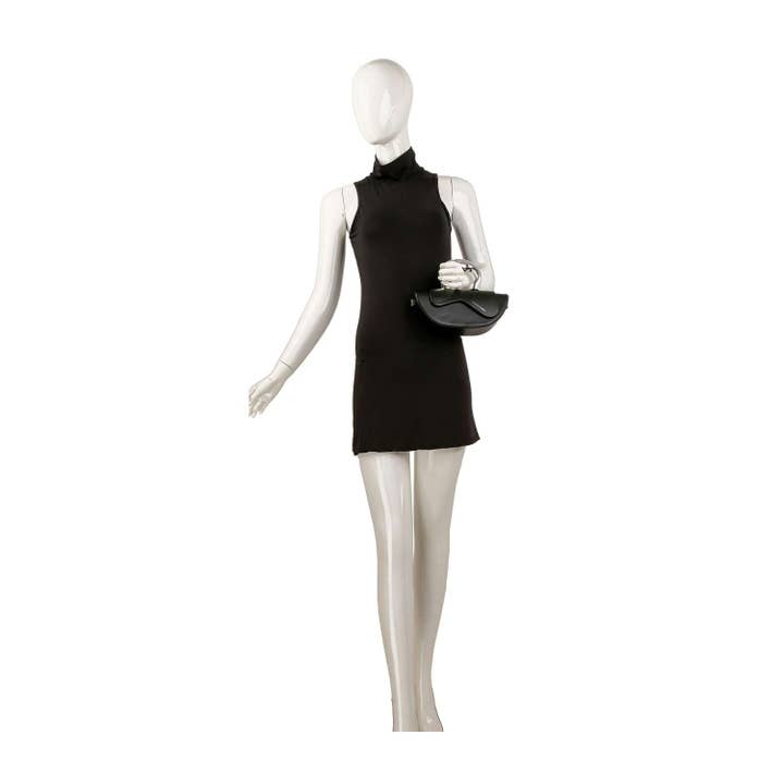 Black Modern Design Petite Hand Tote for wholesale on Faire