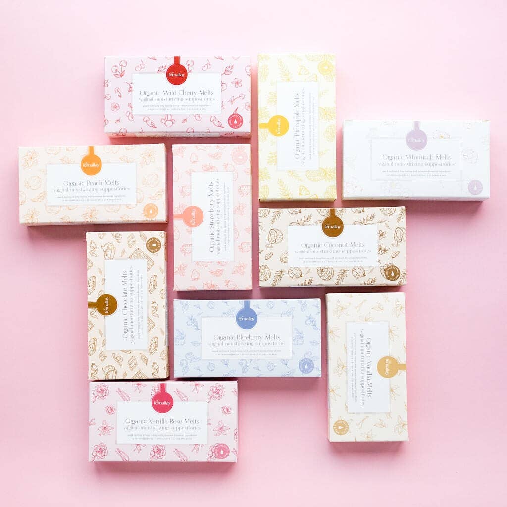Femallay Inc – Lubrificante pessoal por atacado – Supositórios Orgânicos Hidratantes Vaginais para Intimidade22