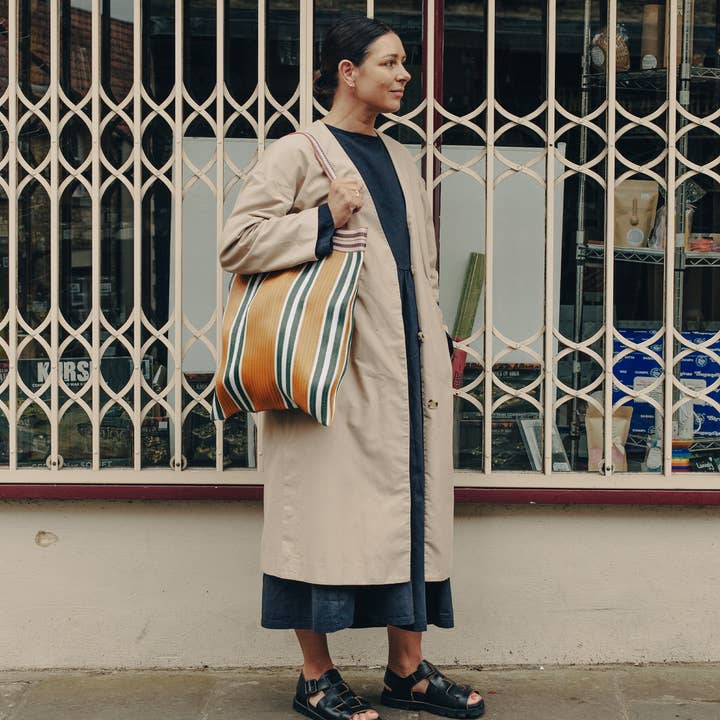 Nordic Muse - Wholesale Huggie Earrings - Gold Double Layer Huggie Hoop Earrings, Waterproof3