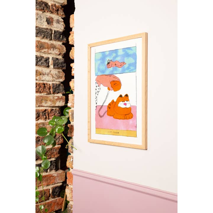 KIBLIND Atelier - Venta al por mayor Pósteres - Póster A3 - Melek Zertal - Garfield3